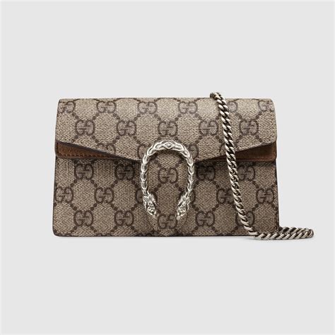 รีวิว gucci dionysus super mini|กระเป๋า Dionysus super mini bag inหนังแก้วสีดำ .